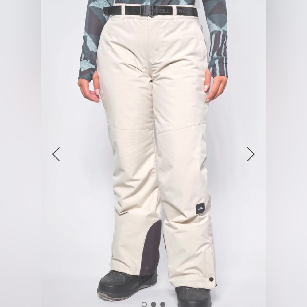O’neill off white snow pants- great condition